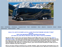 Tablet Screenshot of privatemotorhomeusa.com